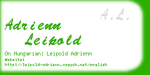 adrienn leipold business card